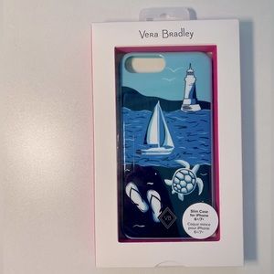 NWT Vera Bradley iPhone 6+/7+ Slim Case - Shore Enough
